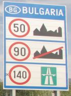 Maximln rychlosti v Bulharsku