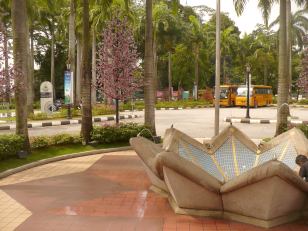 Park v centru Kualy Lumpur