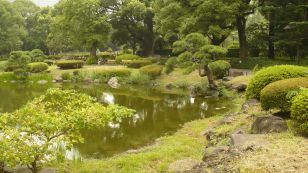 Hibiya park in Tokyo