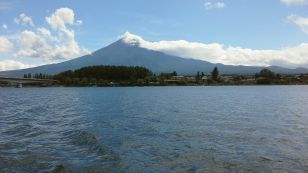 mont Fuji from Kawaguchi lake 