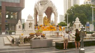 oltáø na ulici v Bangkoku